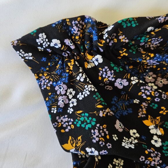 Cute Patterned Aline Midi Dress - Picture 5 of 7